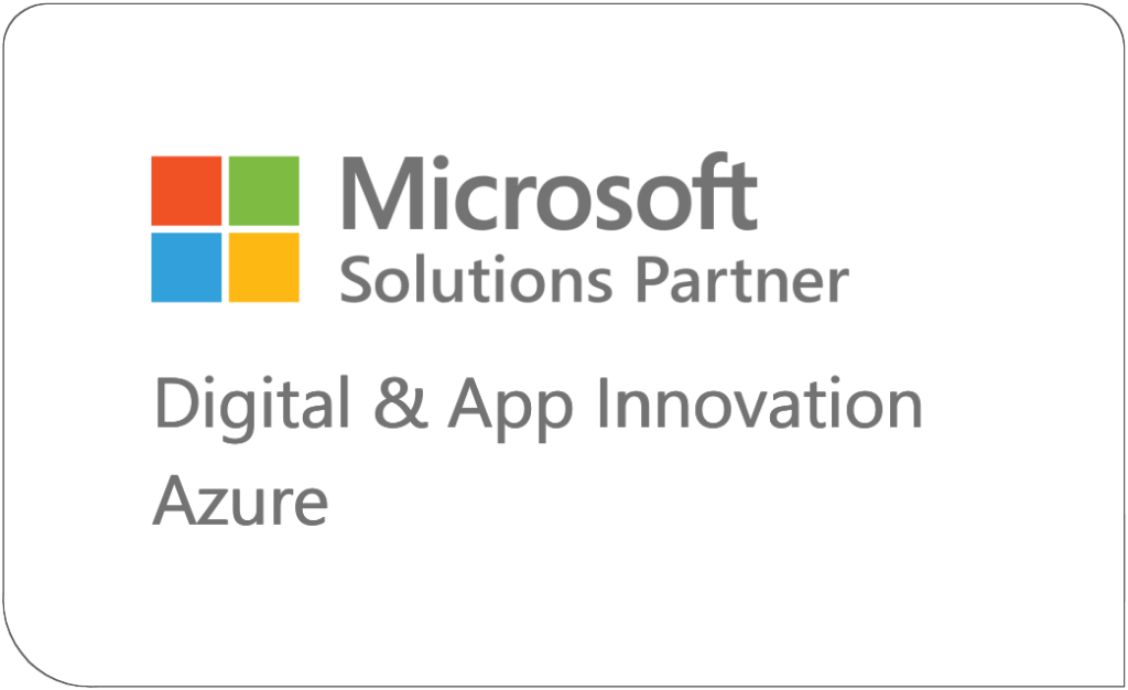 Microsoft Solutions Partner, Digital & App Innovation (Azure)